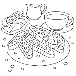 Choco Chocolate Chip Biscotti